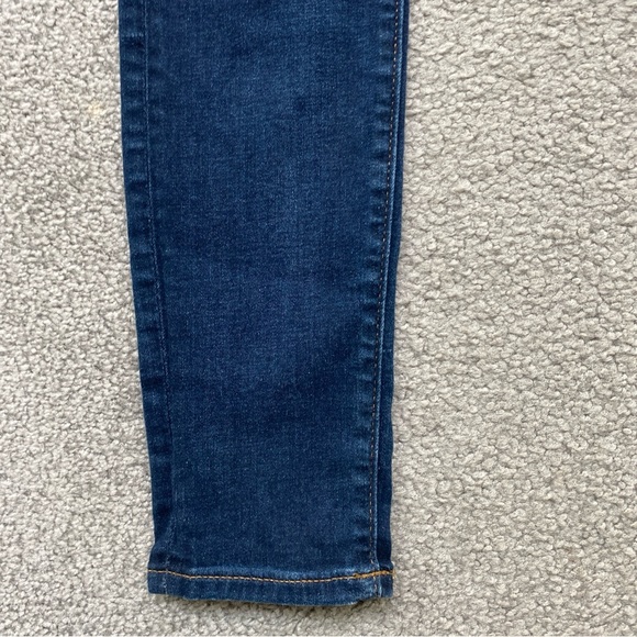 Loft Modern Skinny Jeans Dark Wash  Stretch Rise 8” Inseam 26” Zip Fly 25 Petite - Picture 4 of 7